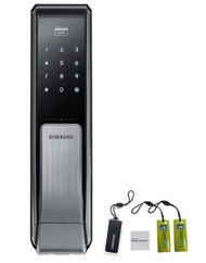 [Samsung SDS] Smart Digital Push Pull Handle Door Lock SHP-DP710 + Card Key + Smart Key Tag + Hanging Card Key 2p