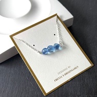 魔鬼海藍寶糖豆手串