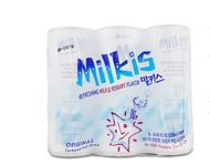 Lotte Milkis Milk and Yogurt Carbonated Drink 6 cans