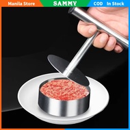 Burger Patty Maker Stainless Steel Hamburger Press Hamburger Patty Machine Household Patty Mold