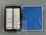 Hyundai Elantra Avante Kia Cerato engine air intake + cabin HIGH AIR FLOW aircon filter set