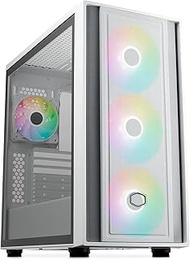 Cooler Master MasterBox 600 White MB600-WGNN-S00 CS9004 Back Wiring Motherboard Compatible with 420m