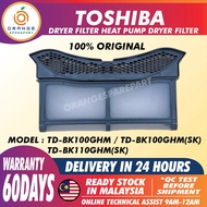 TD-BK100GHM TD-BK100GHM(SK) TD-BK110GHM(SK) TOSHIBA DRYER FRONT LOAD DUST FILTER / PENAPIS MESIN BAS