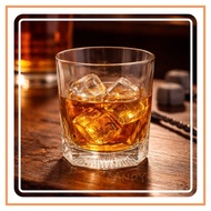 [<unk> Fruit House Tableware] 266cc Flower Bottom Glass Glass Whiskey Glass Juice Glass Goblet Beer 