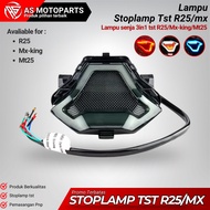 STOPLAMP TST MX KING R25 MT25 REAR LIGHT 3IN1 TST STOP LIGHT MX-KING YAMAHA R25 YAMAHA MT25