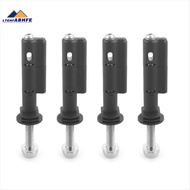4 Packs Mounting Pins for Recovery Boards, Lockable Design Traction Boards Mounting Pins, for MaxTra