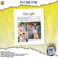 Sembuhart Aesthetic Gift Photo Frame Size 8R Suitable for Birthday Gifts, Anniversary Gifts, Graduat