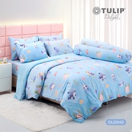 TULIP รุ่น TULIP Delight Ocean พิมพ์ดิจิตอล DLD043 พิมพ์ลายการ์ตูน ชุดเครื่องนอน ผ้าปูที่นอน ผ้าห่มน