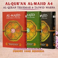 Al Quran Al-Majid A4 Al-Quran Tajwid Color A4 Al-Quran Al Majid Large Size A4 Al Quran Tajweed and T