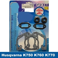 Cylinder Crankcase Exhaust Sealing Gasket Oil Seal Kit Fit For Husqvarna Partner K750 K760 K770 Conc