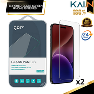 Combo 2 Kính Cường Lực Gor Dành Cho iPhone 16 Pro Max / iPhone 16 Pro / iPhone 16 Plus / iPhone 16/ 
