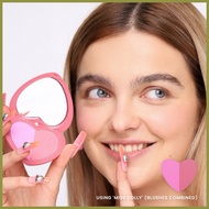 ❡ ◪ ◆ Chu Chu Beauty Heart Blush Duo in Miss Dolly