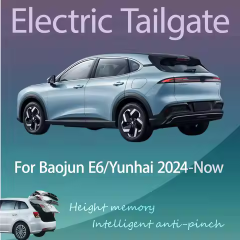 For Baojun E6/Yunhai 2024-Now Electric Modified Tailgate Intelligent Height Automatic Lifting Key-Co