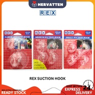 REX RUBBER SUCTION HOOK LARGE|MEDIUM|SMALL (3M QUALITY)