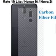 HUAWEI NOVA 2i / 2 LITE / LITE / 3e / 3 / 3i / 4 / 4e / 5T / 7i BACK CARBON FIBER FILM