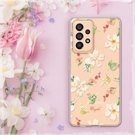 Samsung Galaxy A53 5G 輕薄軍規防摔彩鑽手機殼-小清新-櫻花