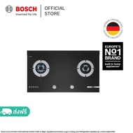 Bosch Serie | 4 เตาแก๊ส 2 หัว 78 ซม. กระจกนิรภัย แบบติดตั้งบนเคาเตอร์ครัว รุ่น PMD82A31AX