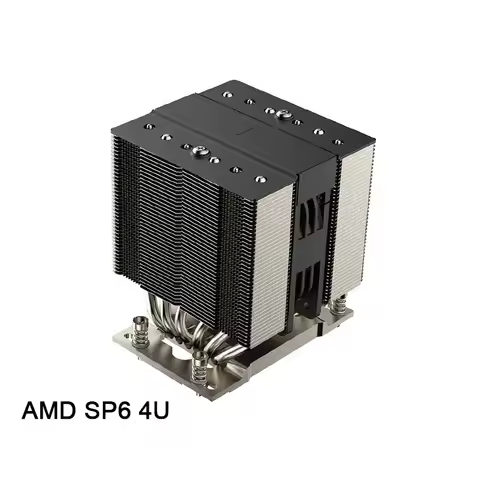 AMD SP6/sTR5 Socket 4U Server Active CPU Cooler for EPYC 8004 Series and Ryzen Threadripper PRO Seri