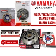 YAMAHA FZ150I Y15 Y15ZR Y15 ZR STARTER WHEEL GEAR COPPER BUSH STARTER MAGNET ONE WAY GEAR SPROCKET G