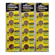 TOSHIBA CR-2016 CR-2025 CR-2032 PW BP-5N LITHIUM BATTERY- 1pc