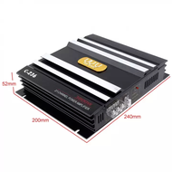 HH💕🤞 DIY Myself 3800W เพาเวอร์ขับเบส เพาเวอร์ซับเบส เพาเวอร์แอมป์ 2CH ขับลำโพงซับ 10นิ้ว วอยซ์คู่ 2 