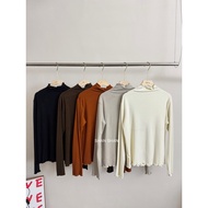 - Double-Sided Cashmere Fungus Edge Elastic Base Inner Match Heattech Woman Thermal Wear Woman Winte