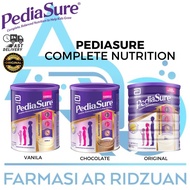 Pediasure Complete And Balanced Nutrition Vanilla / Chocolate / Original 850g