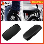 [Flourish] Rear Seat Cushion Saddle Replacement Shock Absorption Bike Back Seat Easy to Install for Folding Bikes Supplies