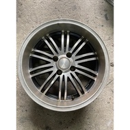 Used Rim 16inch 1pcs For Spare 4x100 Vios Yaris City Jazz Alza Myvi Saga Wira Satria Bezza Rio