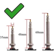 2 Pcs 26 Inch Bike Tubes 26x1.5/1.75 FV35mm Presta Valve Compatible with 26x1.5/1.6/1/75 Mountain Bi