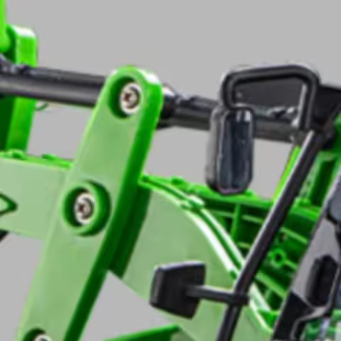 US Sale HUINA 1/14 1579 Remote Control Backhoe Excavator 2.4G 9CH RC Loader Model Toys