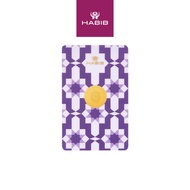 HABIB 1/2 Dinar 2.125g 999.9 Gold (Purple)