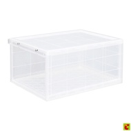 Basic Shoe Box Size 37 x 28 x 18.3 Cm. Clear Color