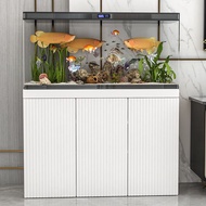 QM🏅Fish Tank Cabinet Solid Wood Base Cabinet Living Room Fish Tank Floor Cabinet Fish Tank Shelf Bas