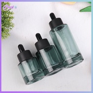 New 30/50/100ml Dropper Bottles Glass Empty  Aromatherapy Bottles ck Cap Dark Green ttes Bottles Ref