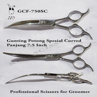 Grooming Scissors - Special Curved Cutting - 7.5 inch - GCF-750SC KKO
