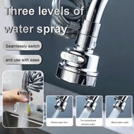 3 Modes Filter Sink Faucet With Swivel Universal Extension Tube Water Saving Boosting and Splash Pro