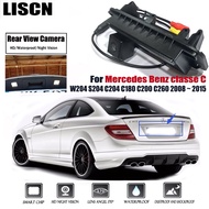 HD Rear Camera For Mercedes Benz classe C W204 S204 C204 C180 C200 C260 2008 ~ 2015 Trunk Handle Parking Reversing Camer