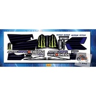 Y125Z Y125ZR GP 2019 MONSTER BODY STICKER