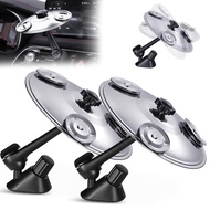 [themremain]-For Car Dashboard Accessories- Crash Cymbal Mini Drum Cymbal Drum Air Vent with 3-Pair 