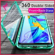 [Hot Sale] 2-sided tempered glass phone case with 360 degree protection for Huawei P40 Pro P40 P40 Lite P40 Lite P3