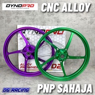DYNOPRO CNC D2 SPORTRIM DESIGN FORGED FG525 LC135 V8 Y15ZR MATTE PURPLE OREN RIM SUKAN/ DYNO PRO D2 