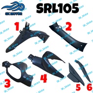 Yamaha SRL105 / SRL 105 / LAGENDA105 / LAGENDA 105 Original Inner Cover Full Set Kaver Hitam Meter T