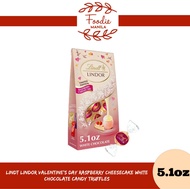 Lindt LINDOR Strawberry Cream Raspberry Cheesecake White Chocolate Candy 5.1oz [Foodie Manila]