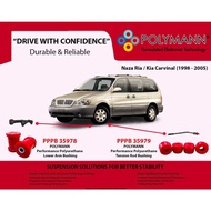 Polymann Naza Ria (1998-2005)Lower Arm & Tension Rod Performance Polyurethane PU Bush (Not Silicone 