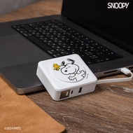 有標示wh台灣製【可充手錶】白色史努比八合一多功能行動電源1000