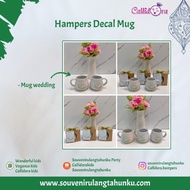 Souvenir mug gentong/souvenir pernikahan/kantor/aqiqah/7 bulanan