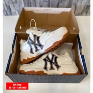 [ของแท้100% Korea] รองเท้าผ้าใบแฟชั่นMLB แบรนด์สปอร์ต _MLB SNEAKERS BOSTON RED NEW YORK YANKEES มี 7 แบบ UNISEX รองเท้าผ LA 37