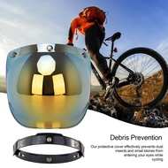 3 Snap Motorcycle Helmet Shield Windproof Anti-ultraviolet Shield for Motorcycle Helmet Accessories