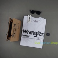 Wrangler นำเข้าเสื้อยืดผู้ชายเสื้อยืดของสหรัฐอเมริกาเสื้อยืดนำเข้าเสื้อยืดสีเขียวแร่